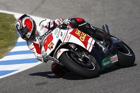 Gresini in unterschiedlicher Stimmung: Fröhlicher Nakano - verärgerter de Angelis