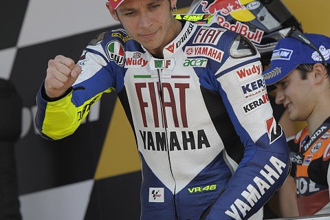 Rossi erleichtert: Das Podest vermisst