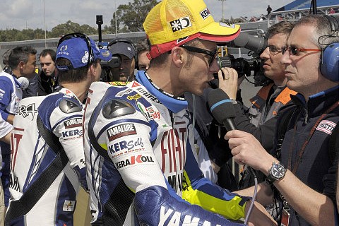 Rossi tankt Zuversicht: Dritter auf dem Bridgestone-Horror