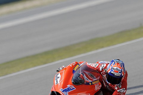 Bei Ducati zeigte alles nach oben: Wenn sogar Melandri zufrieden ist