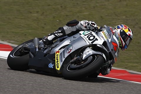 Dovizioso ging der Grip aus: Ein halbes gutes Rennen