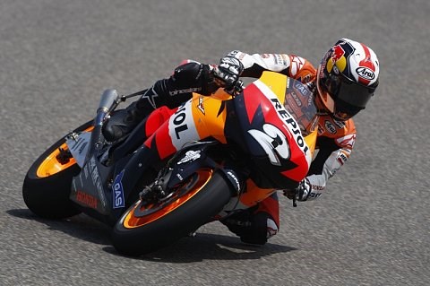 Pedrosa blieb konservativ: Hayden kämpfte um die falschen Plätze