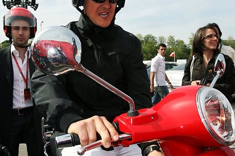 Schumacher fuhr wieder: Eine Triumph in Oschersleben