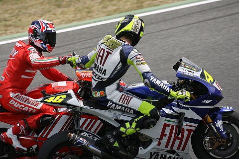 Rossi rechnet weiter mit Stoner: Ein großer Gegner