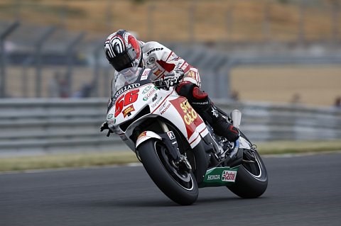 Gresini Honda hatte Schwierigkeiten: Kein Qualifying-Setup und ein lockerer Sitz