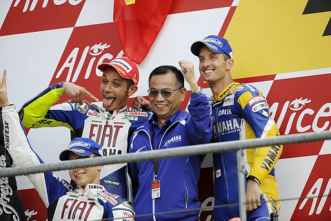 Yamaha zur Verlängerung mit Rossi bereit: Willkommen solange er vorne ist