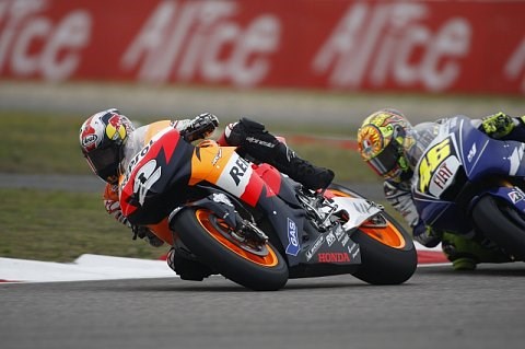 Pedrosa und Hayden haben noch viel zu tun: Der neue Motor zeigt Potential