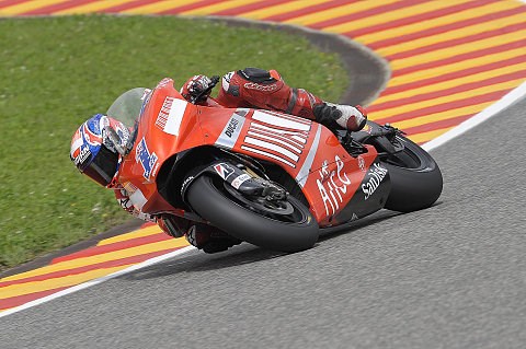 Freude und Enttäuschung bei Ducati: Auch bei Melandri wäre was drin gewesen