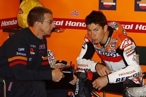 Hayden glücklich mit dem Motor: Pedrosa bekam ein paar Schmerzen dazu