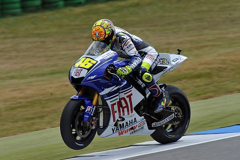 Rossi entschuldigte sich: Spitzenpace auf verbogenem Motorrad