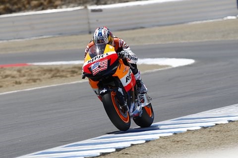 Das Repsol Honda Lazarett: Zwei Füße und eine Hand