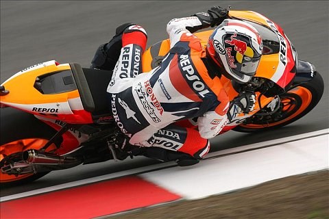 Pedrosa fährt auf P12: Der Regen erlaubte nicht mehr