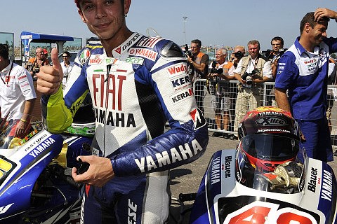 Rossi holt den Helden ein: Er fährt nicht für Platz zwei