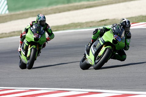 Kawasakis neue Reifen: Aufrüstung bei Grün