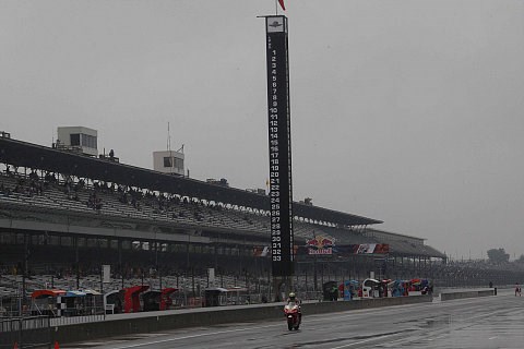 Mögliche Verschiebung oder Absage in Indy: Der Regen droht nach wie vor