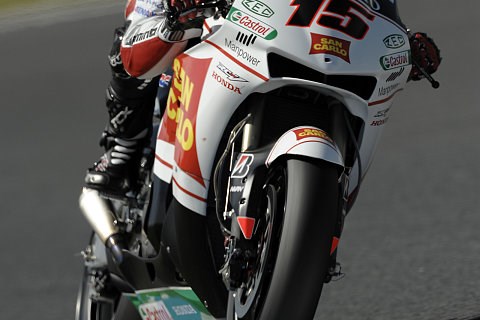 Gresini mit gutem Start: Trocken hui, nass pfui