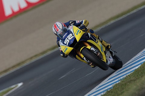 Tech 3 litt im Nassen: Trocken sah es gut aus