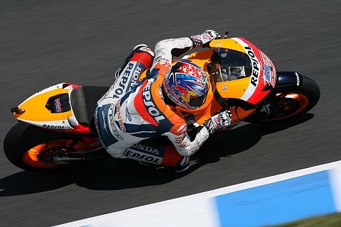 Hayden roch die Pole: Pedrosa nutzte das Potential nicht voll