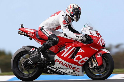 Pramac mühte sich durch: Ein Ausritt und das Reifenleiden