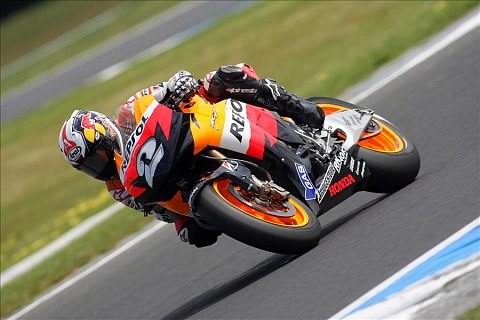 Pedrosas kurzes Rennen: Haydens Rossi-Geschichte