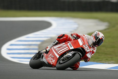 Suppo gratulierte Stoner: Melandri litt für sich