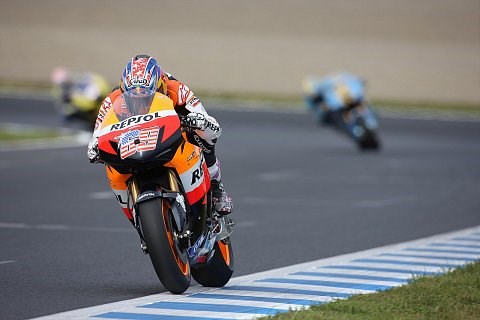 Hayden wünscht sich ein halbnasses Rennen: Vorsicht beim Wünschen