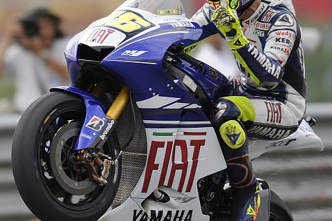 Rossi dominiert in Sepang: Der Regen drohte nur