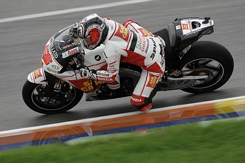 Zwei Probleme bei Gresini: Ein Sturz und keine Steigerung