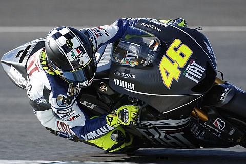 Rossi beendet das Jahr mit Bestzeit: Nachmittags-Arbeit