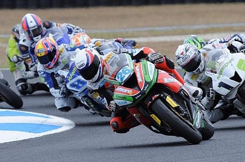 Supersport - Kawasaki-Piloten wollen an Spitze: Gute Basis und froher Mut bei Kawasaki