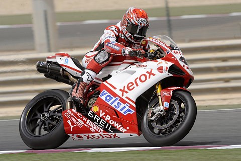 Grip-Probleme bei Ducati: Haga und Fabrizio mit Problemen am Hinterrad