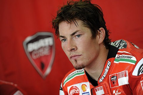 Nicky Hayden sucht Lösung für Hinterradbremse: Hayden bremst aus Versehen