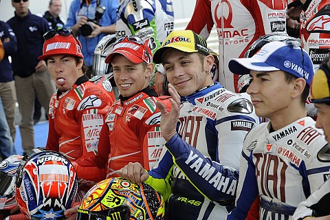 Rossi und Lorenzo blicken voraus: Die Karten werden aufgedeckt