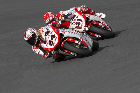 Fabrizio Schnellster beim Monza-Test: Superbiker testen neue Reifen