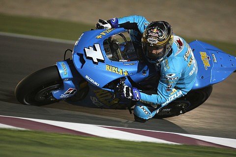 Chris Vermeulen in Katar auf Sieben: Loris Capirossi wirft gutes Ergebnis in den Kies