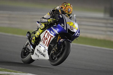 Rossi genießt es an der Spitze: Platz zwei mögen wir nicht so sehr