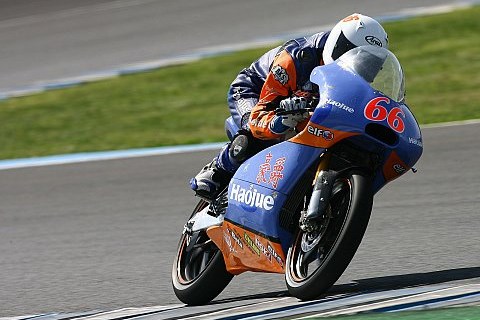 Haojue mit neuem Motor in Motegi: Regen ist gut