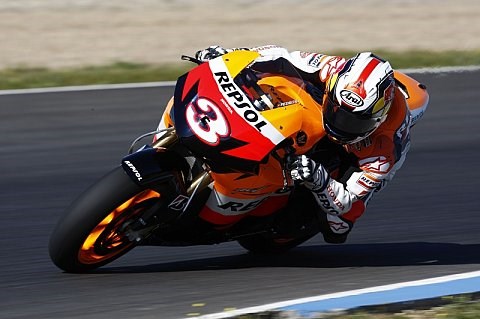 Eine Jerez-Runde mit Pedrosa: Auf der Maschine eine schwere Strecke