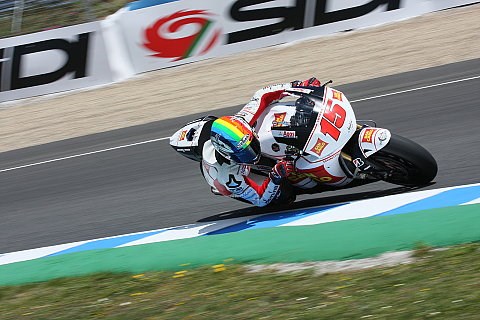 De Angelis war nicht auf Zeitenjagd: Die ganze Session mit einem Reifen