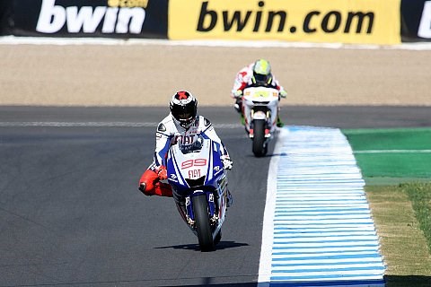 Gefühlschaos bei Yamaha: Lorenzo glücklich, Rossi Sauer