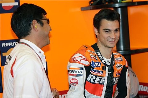 Honda stellt sich hinter Pedrosa: Die Maschine war nicht gut genug