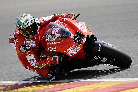 Bayliss testet die Ducati: Comeback in Mugello