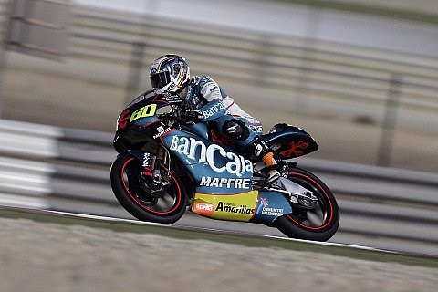 2. Training - Aspar-Trio vorne: Simon schlägt Smith