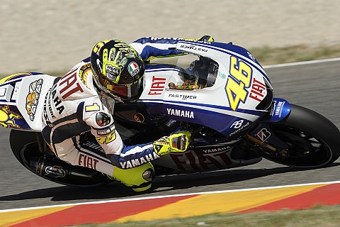 Rossi und Lorenzo im 1. Training voraus: Lehrstunde für Talmacsi