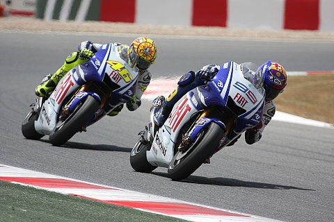 Nächste Runde für Rossi vs. Lorenzo: Und wieder von vorne