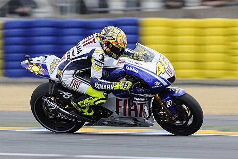 Rossi Schnellster im 1. Laguna-Training: Heißer Auftakt der Top Drei