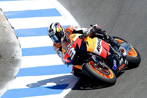 Pedrosa siegt in Laguna Seca: Fast souveräne Fahrt