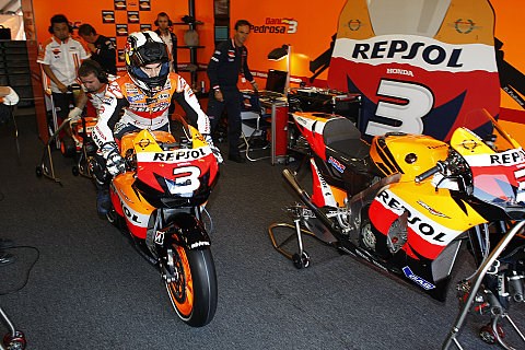 Pedrosa bedauerte nur die letzte Runde: Rossi nicht bemerkt