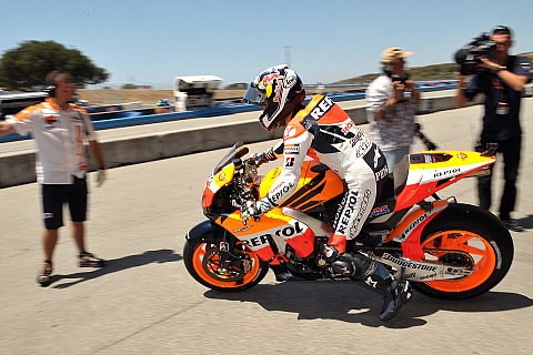 Pedrosa denkt nicht an die WM: Die Maschine ist noch zurück