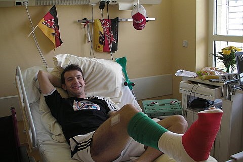 Neukirchner mit gebrochenem Wirbel: Absolute Ruhe